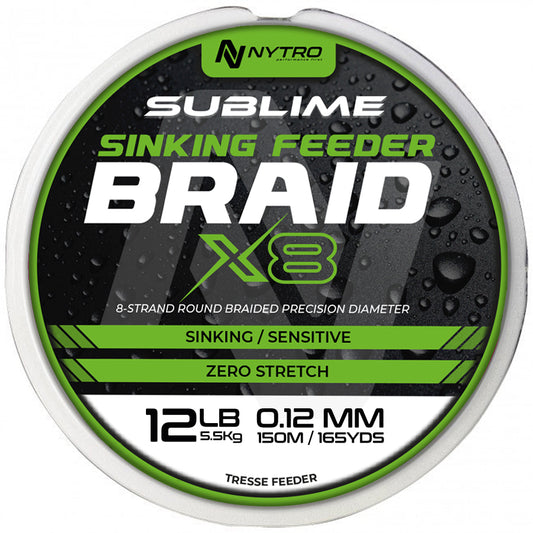 Nytro - SUBLIME X8 SINKING FEEDER BRAID