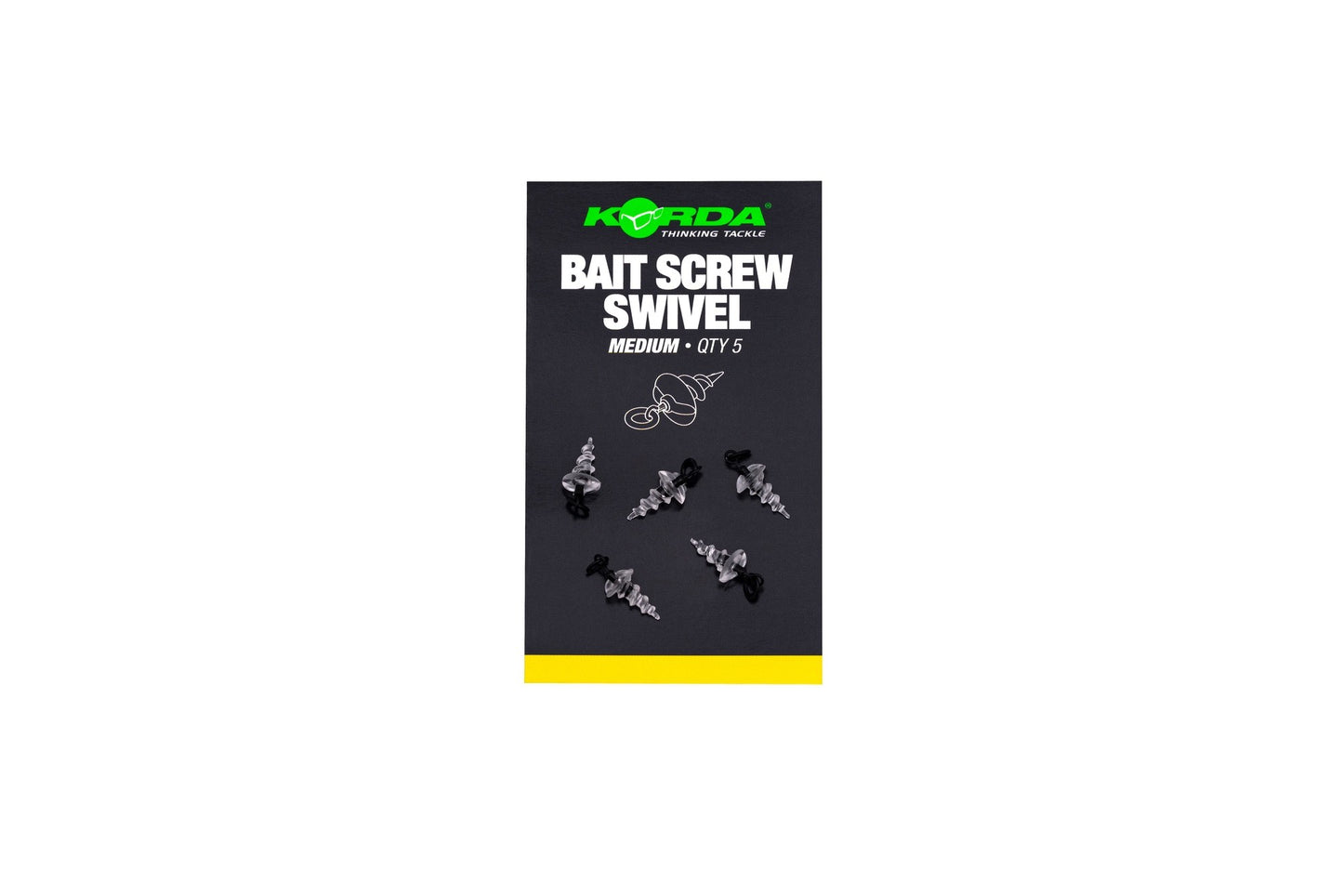 Korda - bait screw swivel