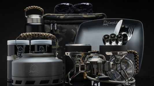 Carp Life - Fully Loaded Eclipse Camo Brew Kit / Cookware Bag
