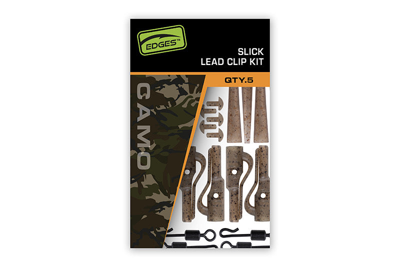 Fox - Edges Camo Slick Lead Clip Kit