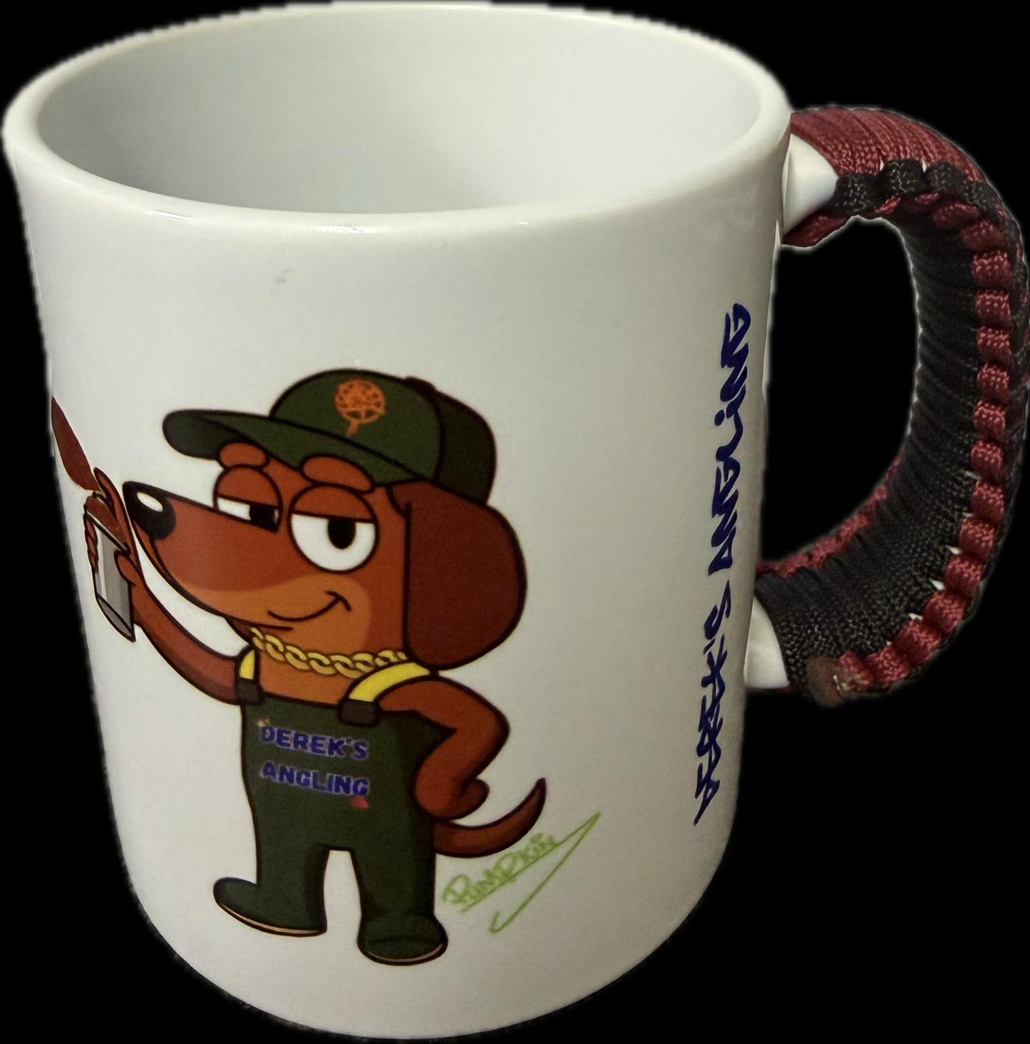 Derek’s Angling & DNA Baits Paracord Handle Mug