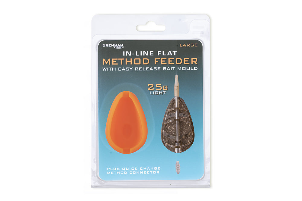 Drennan - In-Line Flat Method Feeder - with mould