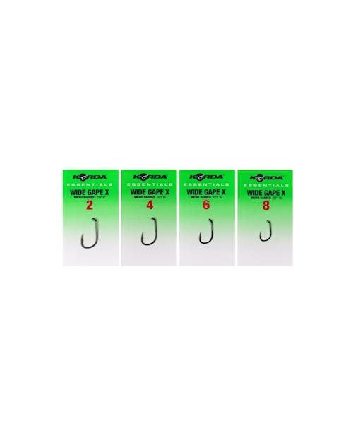 Korda - Essentials  Wide Gape X Hooks