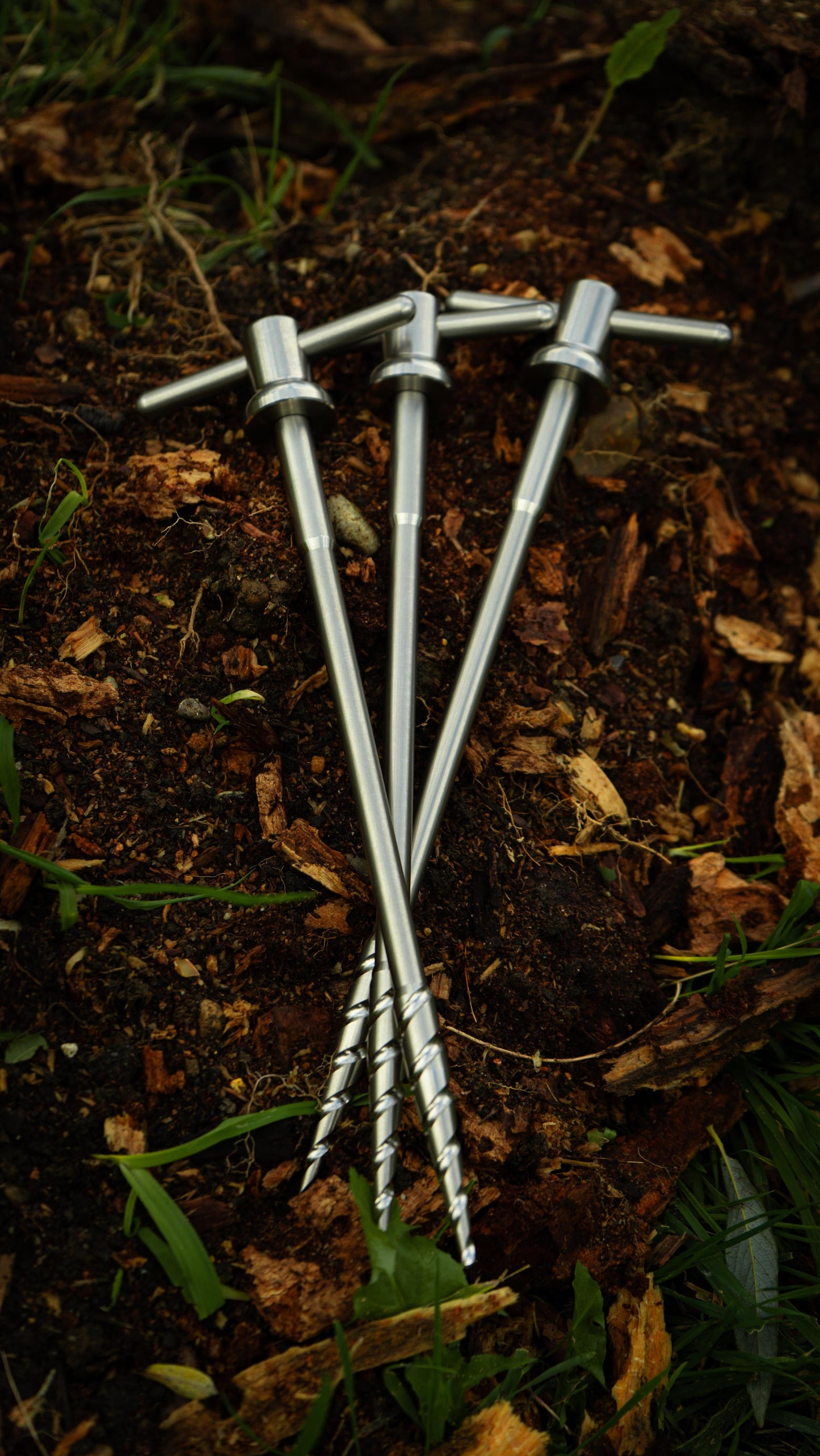 Summit - Stainless Steel Bivvy Pegs (Pk of 5)
