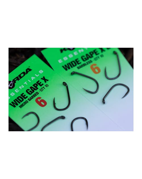 Korda - Essentials  Wide Gape X Hooks