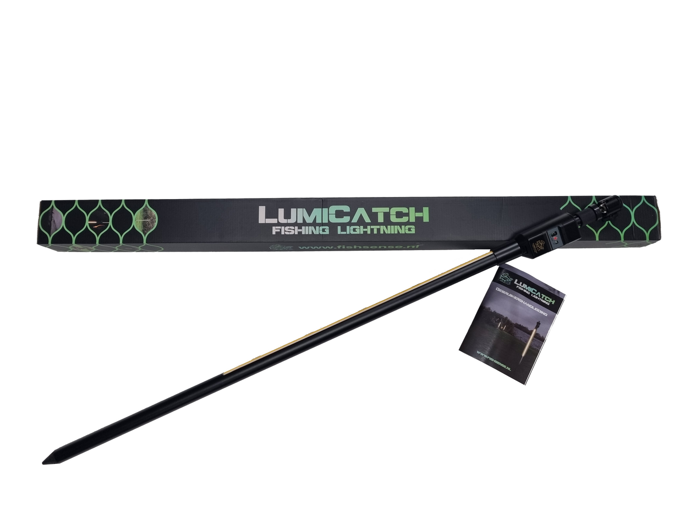 Fishsense LumiCatch Support BuzzOff – Mosquito-Repelling Outdoor Light with Green Mode