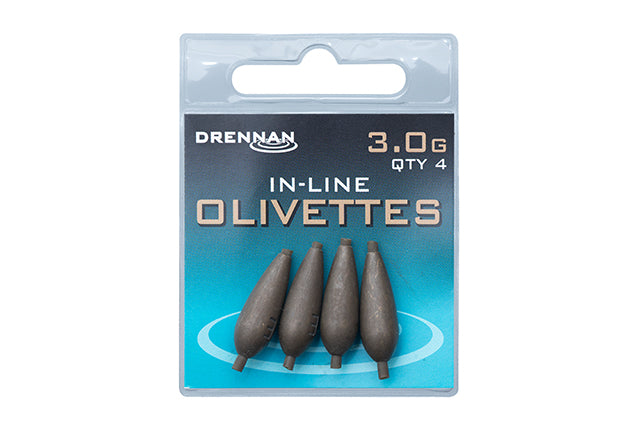 Drennan - in-line Olivettes 1.5g - 4.0g