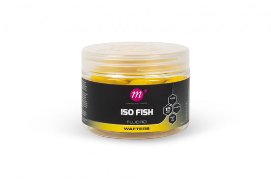 Mainline - ISO Fish Fluoro Wafters - 15mm - Yellow