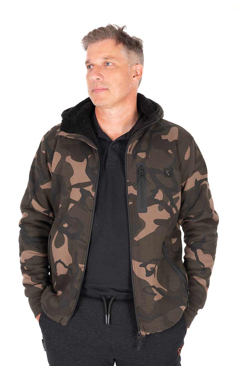 Fox - Sherpa Lined 310 Zipped Hoodie Camo
