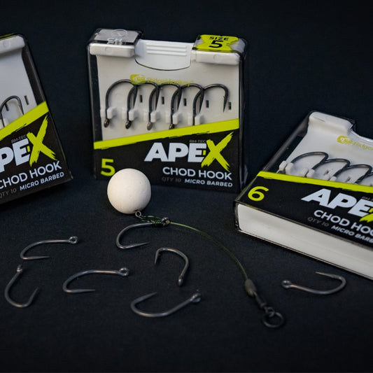 RidgeMonkey - Ape-X Chod Hooks Micro Barbed