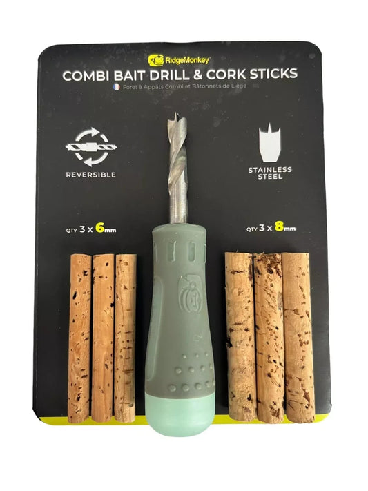 RidgeMonkey - Combi Bait Drill & Cork Sticks
