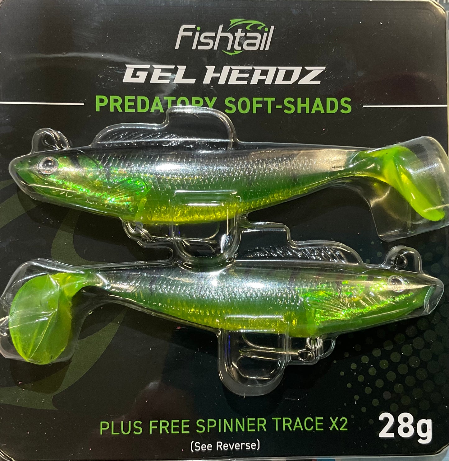 Fishtail - Gel Headz Soft Shad Lures