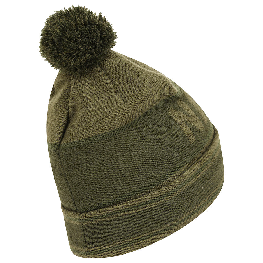 Navitas - Fleeced Lined Green Bobble Hat
