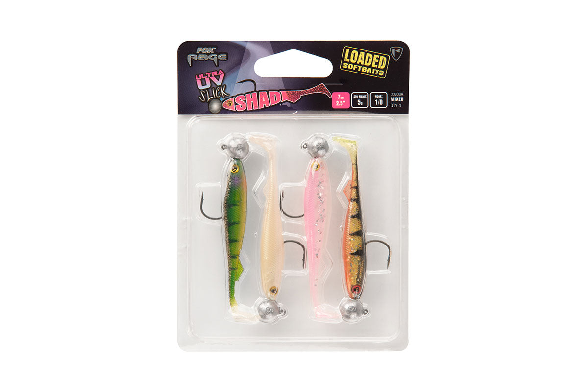 Fox Rage - Ultra UV Slick Shad Loaded Softbaits