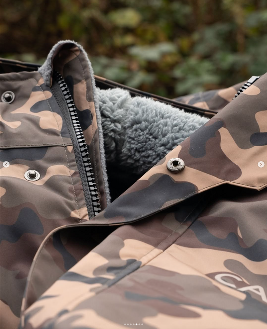 Catchdry Pro Coat - Fleece Lined Waterproof Fishing Coat