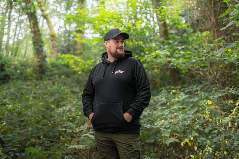 Carp It - Ghost Carp Hoodie Black