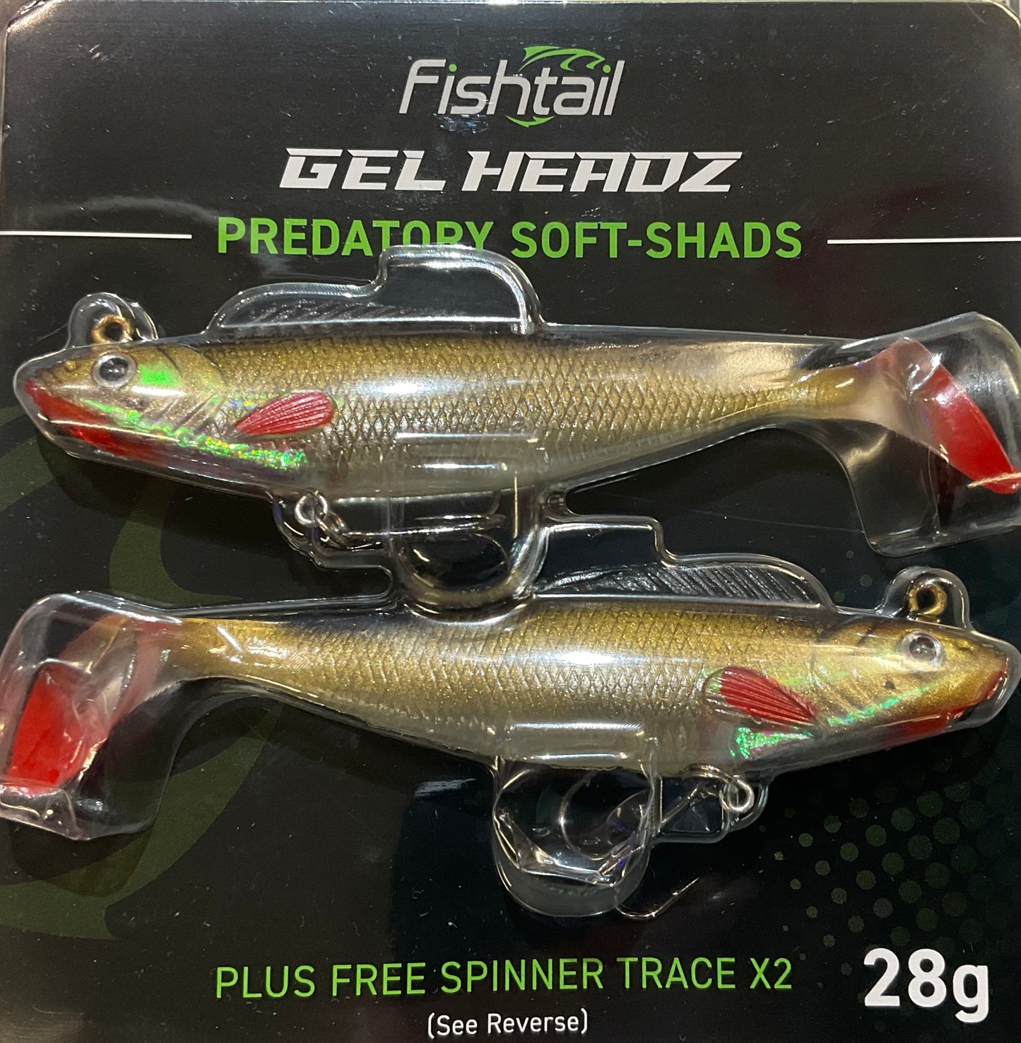 Fishtail - Gel Headz Soft Shad Lures