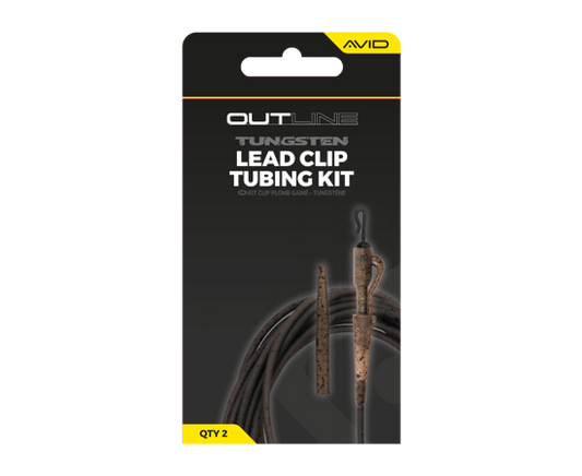 Avid - Outline Tungsten Lead Clip Tubing Kit