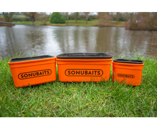 Sonubaits - EVA Bait Tub & Strainer Set