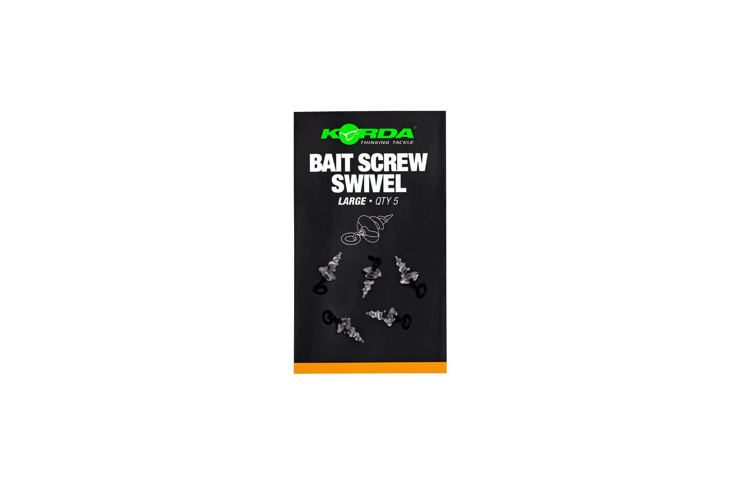 Korda - bait screw swivel