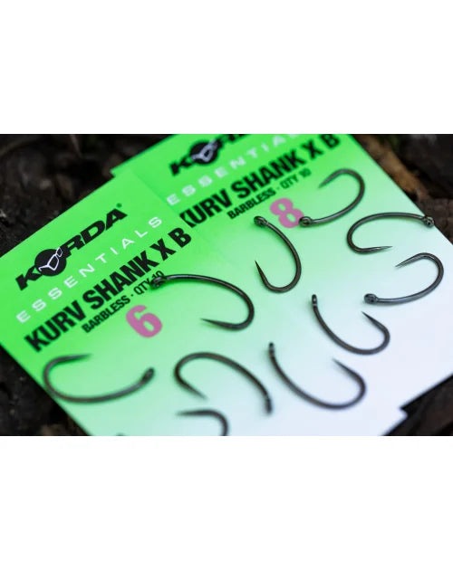 Korda - Essentials Kurv Shank X Hooks