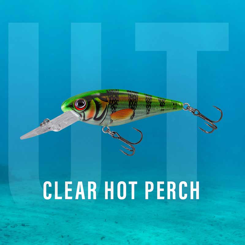 Salmo - Floating Rattlin Executor 5 SDR Clear Hot Perch