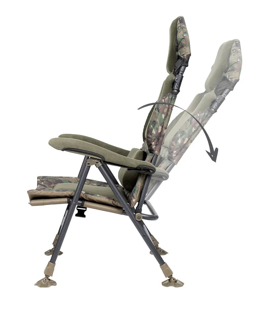 Trakker - Levelite Camo Longback Recliner Chair