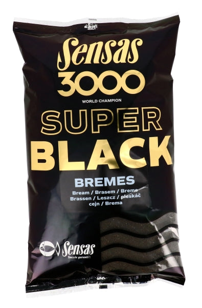 Sensas - 3000 Super Black Bremes 1kg