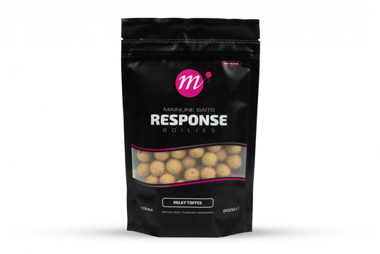 Mainline - Response Boilies 15mm Milky Toffee 200G