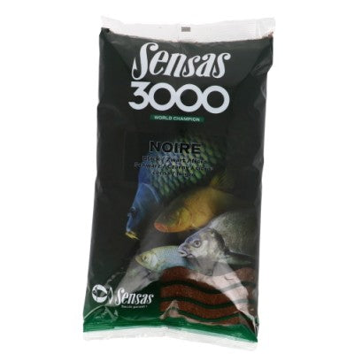 Sensas - 3000 Noire Groundbait 1kg