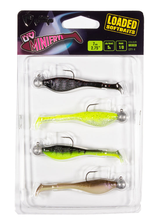 Fox Rage - Ultra UV Mini Fry Loaded Softbaits