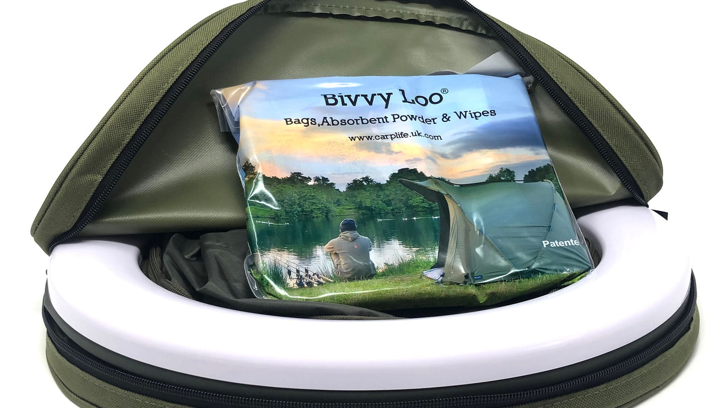 Carp Life - Bivvy Loo Green Portable Camping & Fishing Toilet