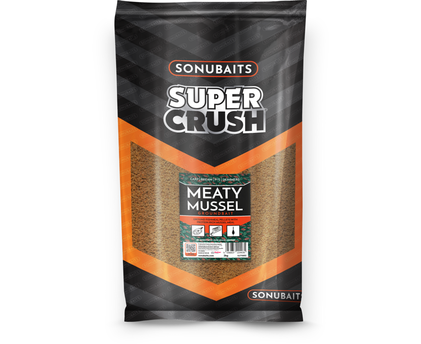Sonubaits - Supercrush Meaty Mussel Groundbait 2kg