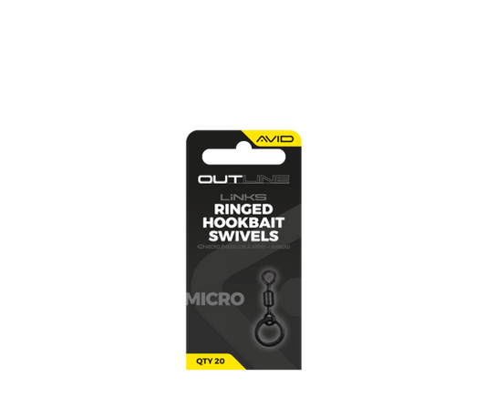 Avid - Outline Micro Ringed Hookbait Swivels