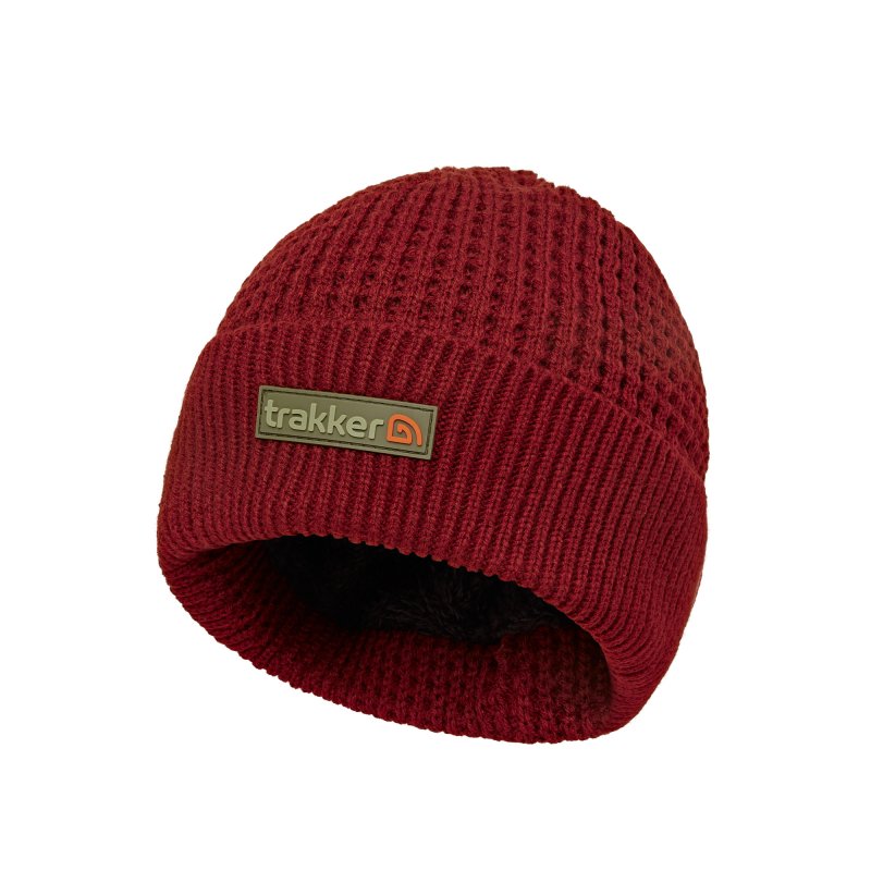 Trakker - Plum Textured Beanie