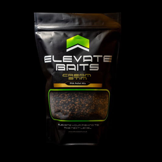 Elevate Baits - Cream Stim Pva Pellet Mix