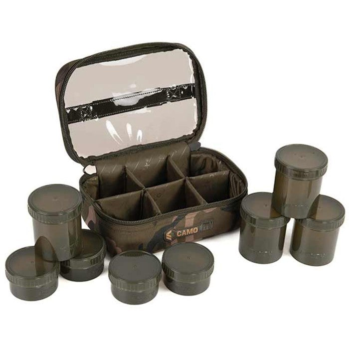 Fox Camolite 8 Pot Hookbait Case