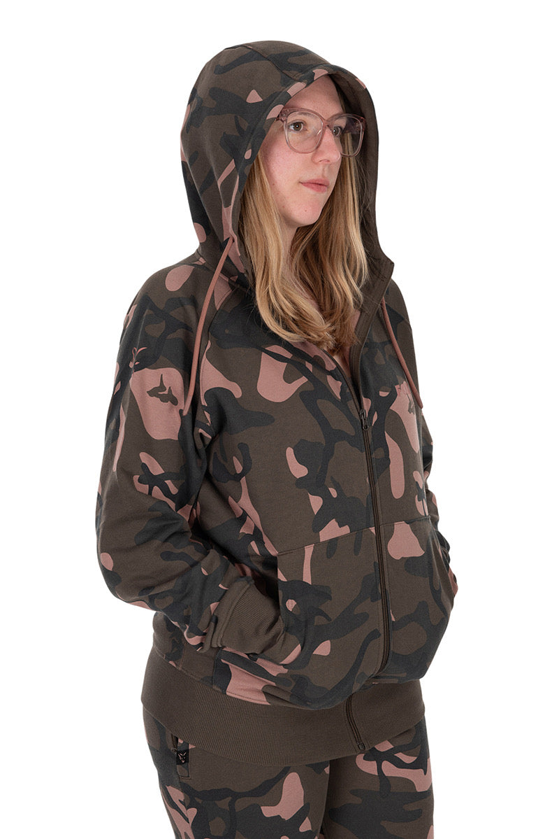 Fox - Women’s Camo Zipped Hoody