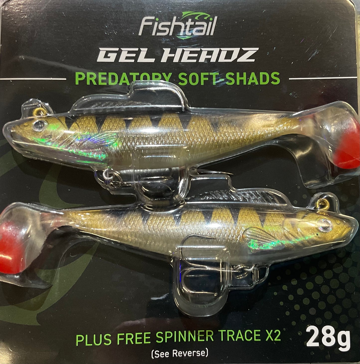 Fishtail - Gel Headz Soft Shad Lures