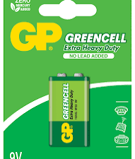 GP - 9V Greencell Extra Heavy Duty Battery