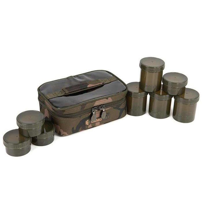 Fox Camolite 8 Pot Hookbait Case