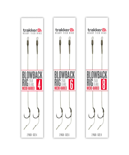 Trakker - Blowback Ready-Tied Rigs - Micro Barbed