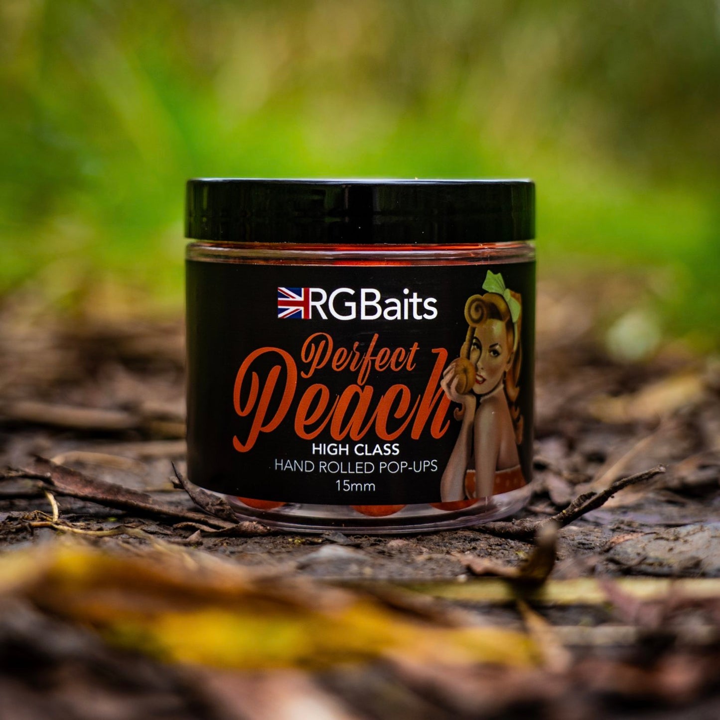 RG Baits - Perfect Peach ‘High Class’ Pop Ups + Booster