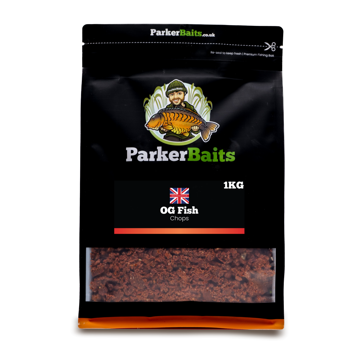 Parker Baits -  OG Fruit & Nut  Boilie Chops & Crumb 1kg