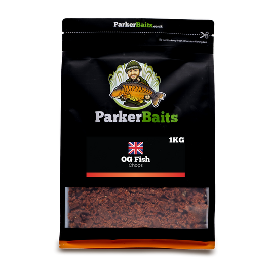 Parker Baits -  OG Fruit & Nut  Boilie Chops & Crumb 1kg