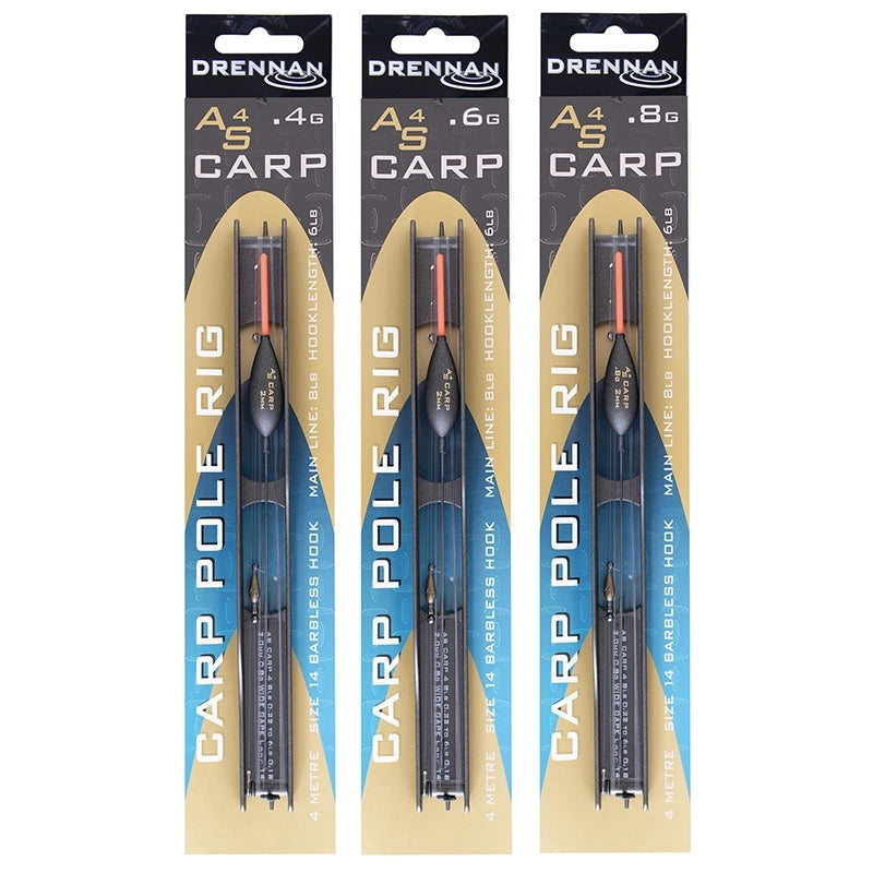 Drennan - AS4 Carp Pole Rigs