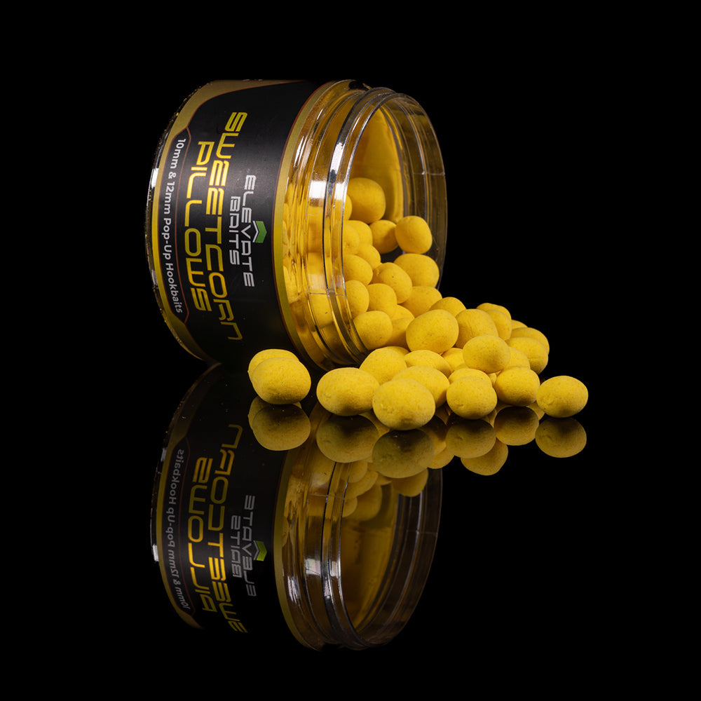 Elevate Baits - Sweetcorn Pillows 10mm & 12mm Pop Up Hookbaits