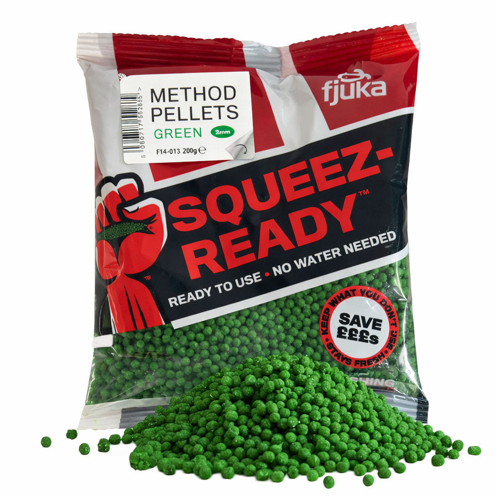 Fjuka - Squeez-Ready Coloured Method Pellets 2mm 1kg