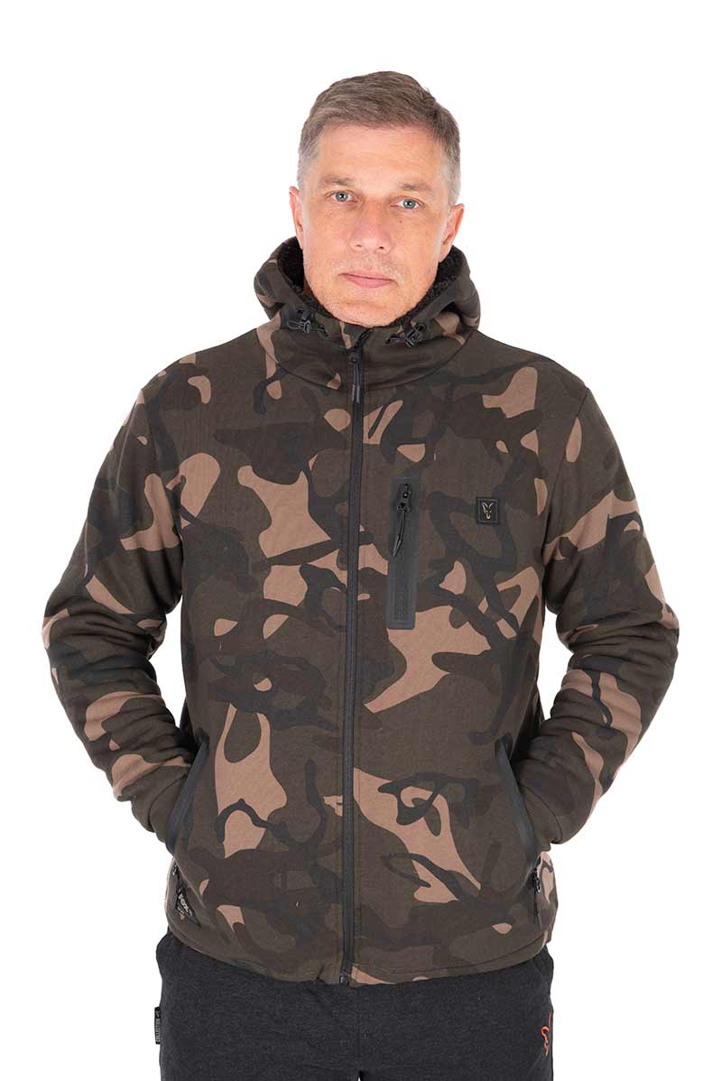 Fox - Sherpa Lined 310 Zipped Hoodie Camo