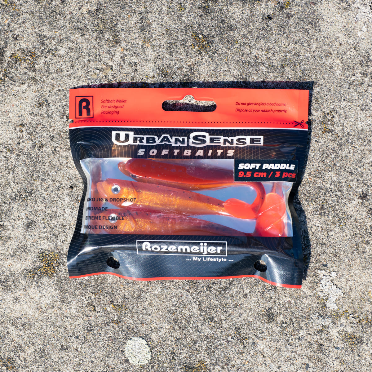 Rozemeijer - Urban Sense Soft Paddle 3pcs 9cm
